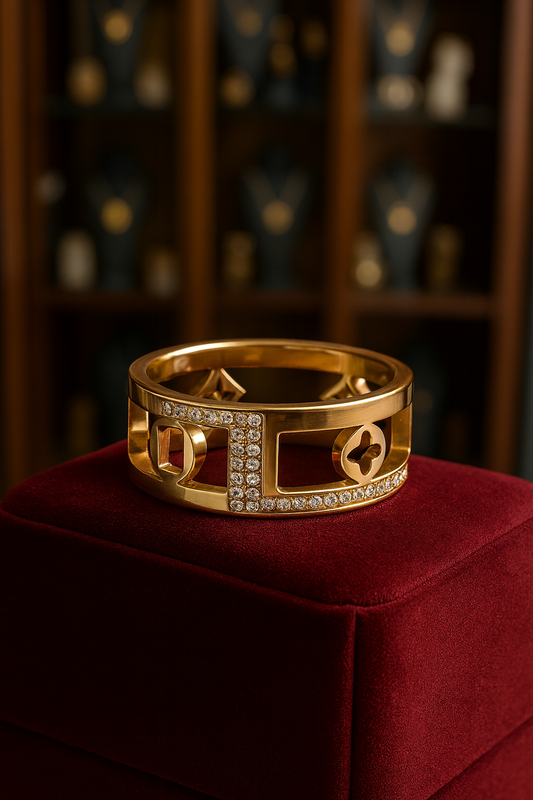 Sparkle Gold Ring